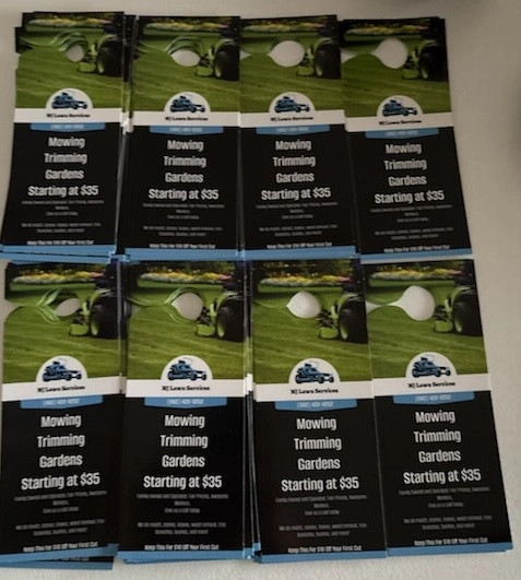 NJ Lawn Services Flyers